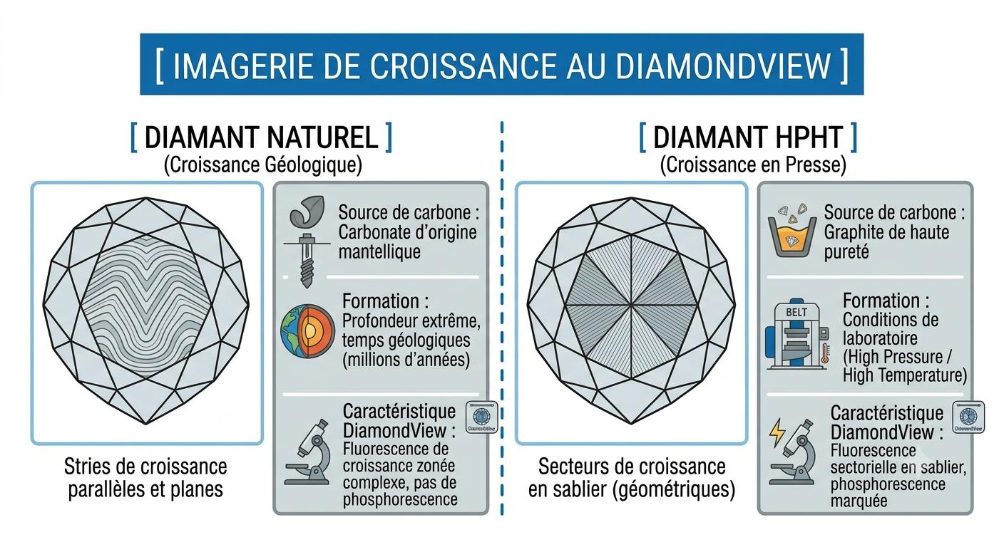 Les types de diamants