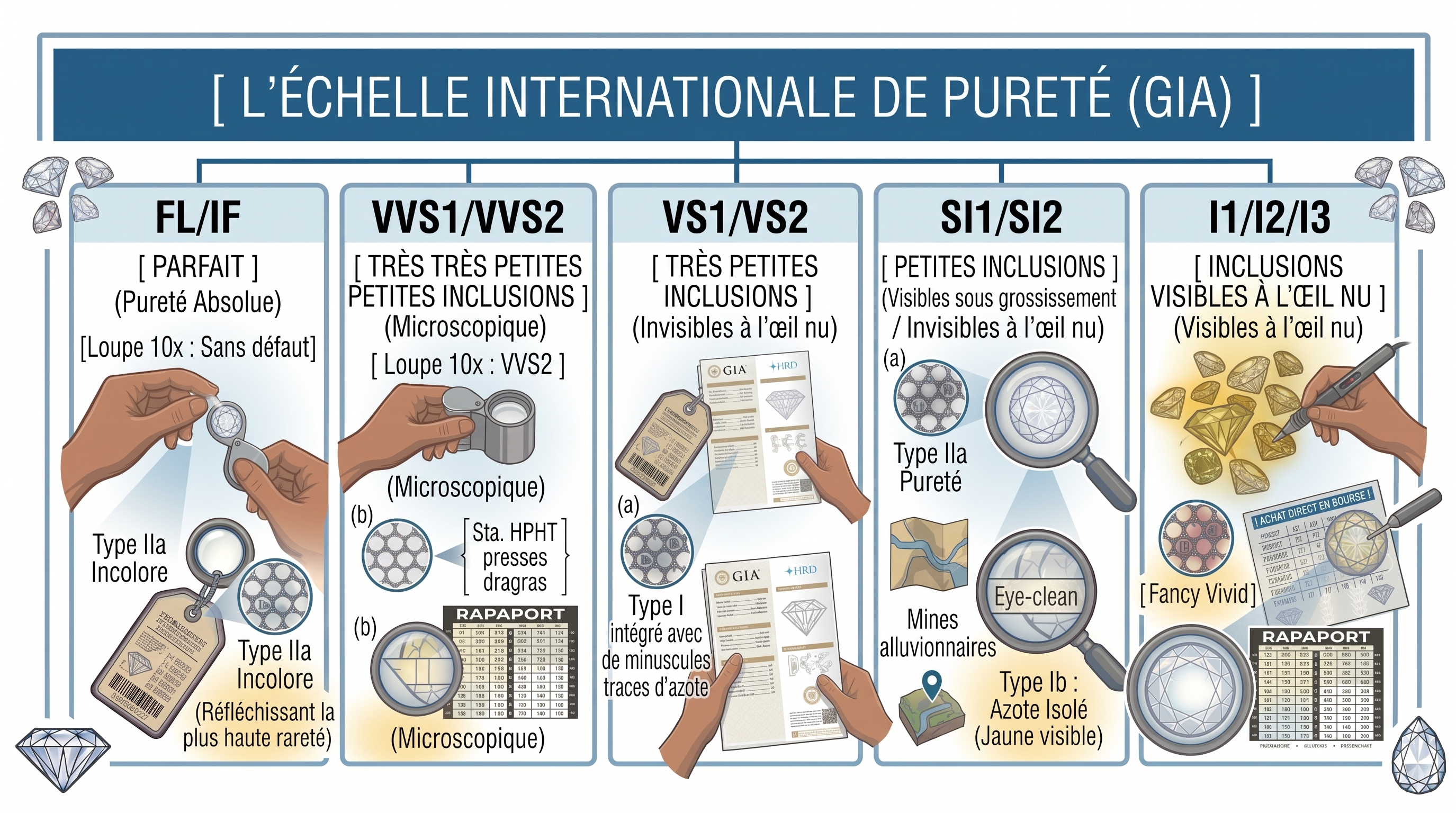 La pureté par GIA