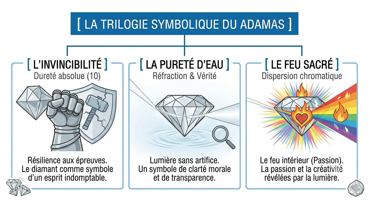 La trilogie symbolique du ADAMAS